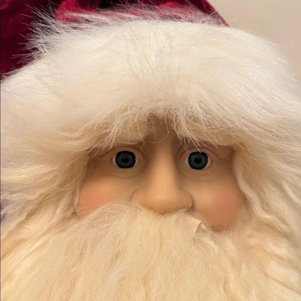Kirkland Large Decorative Santa Statue 30” Tall